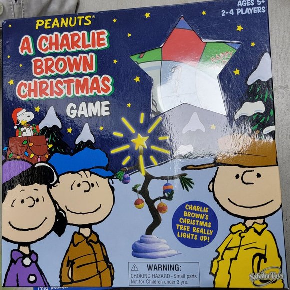 A Charlie Brown Christmas Game Figures Charlie Brown Lucy Snoopy Linus Decorate - Picture 1 of 12